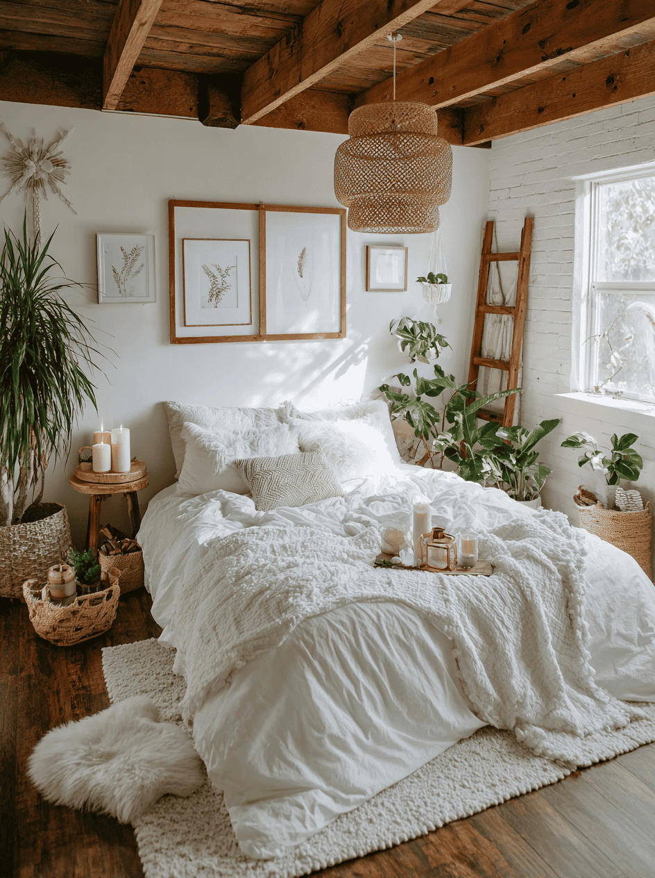Bedroom Ideas with White Bed
