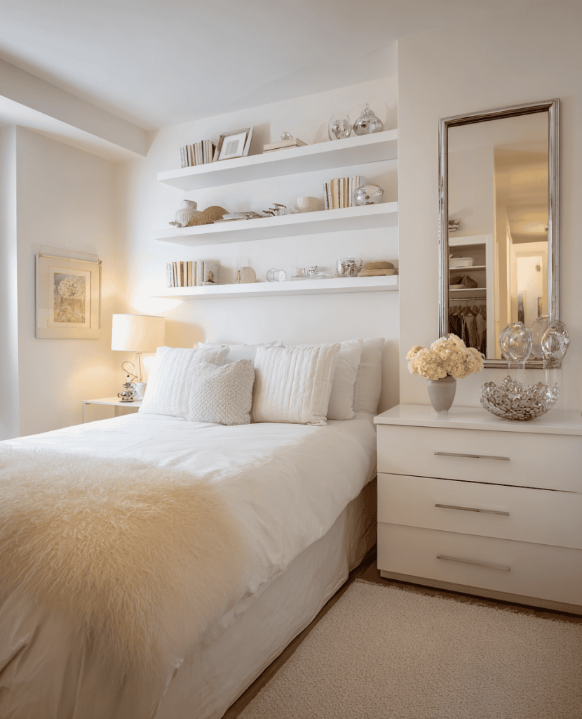 30+ Simple Yet Stylish Bedroom Ideas with White Bed - Smart Yard Guide